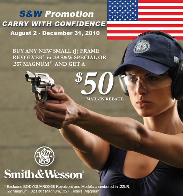Smith & Wesson Revolver Promotion